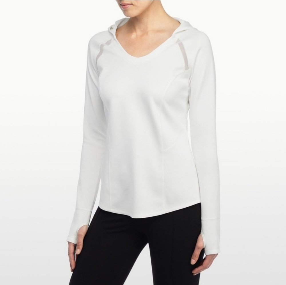 NYDJ City SportHooded Athletic Pullover